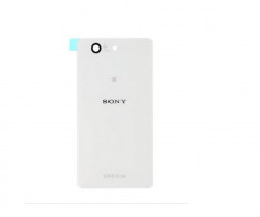 CAPAC Sony XPERIA Z3 Compact Z3 mini D5803 D5833 ORIGINAL NOU !! alb alba foto