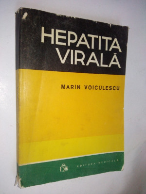 Hepatita virala &amp;ndash; Marin Voiculescu - 1977 foto