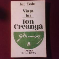 Ion Balu Viata lui Ion Creanga, ed. princeps