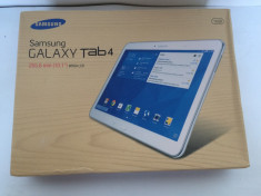 Tableta Samsung Galaxy TAB 4 10.1 T535 Wi-Fi + 4G LTE White/ALB NOU foto