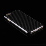 Husa fibra carbon negru Iphone 6 4,7&quot; + folie protectie ecran, iPhone 6/6S, Apple