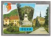 % carte postala (MARCA FIXA)-DEVA, Circulata, Fotografie