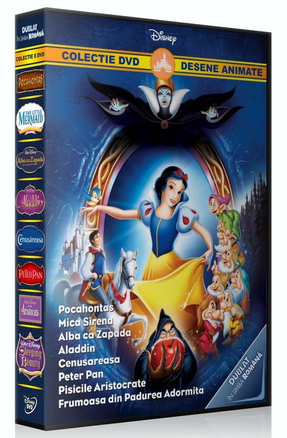 Colectie Desene Animate Disney vol.1 - 8 DVD dublate in limba romana |  arhiva Okazii.ro