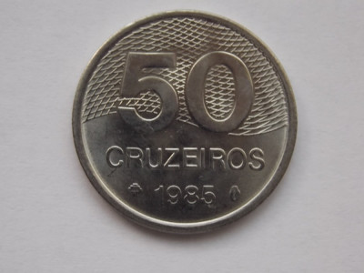 50 CRUZEIROS 1985 BRAZILIA -UNC foto