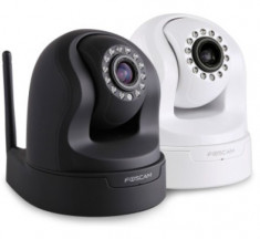 Camera de supraveghere Foscam FI9826P, cu IP, de interior, neagra foto