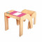 Set masa cu scaun din lemn, Little Helper