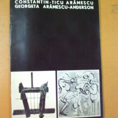 C. Aramescu sculptura G. Aramescu - Anderson pictura catalog expozitie 1968