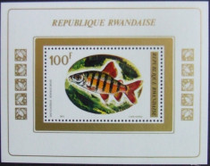 RWANDA 1973 - PESTI 1 S/S, NEOBLITERATA - RW 054A foto