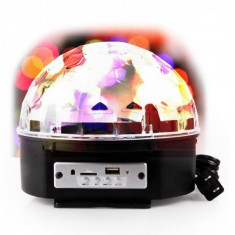 Glob Disco - Jocuri De Lumini Cu MP3 Player Bluetooth Si Telecomanda foto