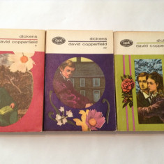 CHARLES DICKENS - VIATA LUI DAVID COPPERFIELD 3 volume,RF7/1