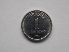 1 CENTAVO 1986 BRAZILIA foto