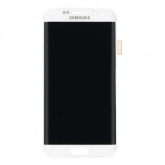 Display Cu Touchscreen Samsung Galaxy S6 edge SM-G925 Alb Original foto