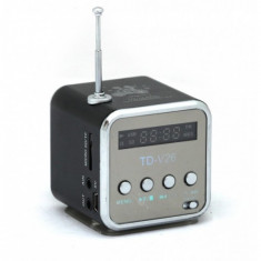 Mini Boxa Cub Radio FM Mp3 Player foto