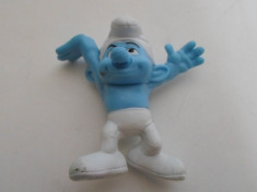 Figurina Strumfi (Smurfs) - Hefty -B2 foto