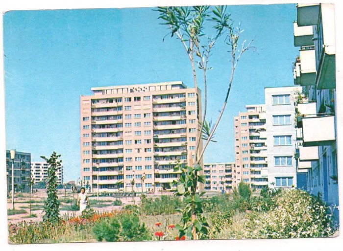 % carte postala (marca fixa)-CRAIOVA-Constructii noi