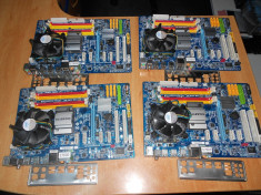 PROMOTIE: Placa de baza cu procesor core 2 duo 3 ghz, super pret, garantie foto