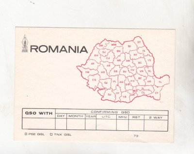 bnk cp Pentru radioamatori - Lot 50 CP QSO Romania necirculate foto