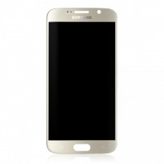 Display cu touchscreen Samsung Galaxy S6 auriu Original foto