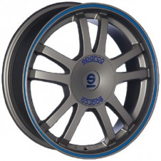 SPARCO-RALLY MATT SILVER 7X16 5X112 Et48 foto