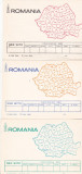 Bnk cp Lot 3 cp Romania - QSO - diferite, Necirculata, Printata