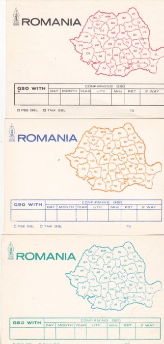 bnk cp Lot 3 cp Romania - QSO - diferite