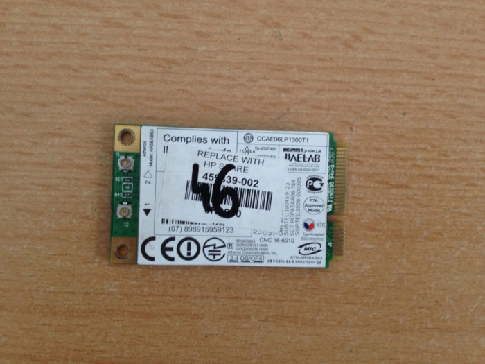 wireless Compaq Cq60 A78.46