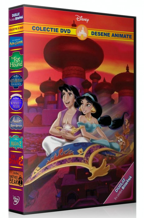 Colectie Desene Animate Disney vol.6 - 8 DVD dublate in limba romana