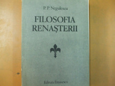 Filosofia Renasterii Bucuresti 1986 P. P. Negulescu foto