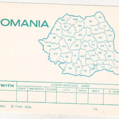 bnk cp Carte postala Romania QSO necirculata