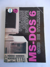 UTILITARE COMENZI INTERFETE MS-DOS 6 GHID DE UTILIZARE foto