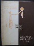 Program teatru stagiunea 1959 - Discipolul diavolului / Teatrul I L Caragiale