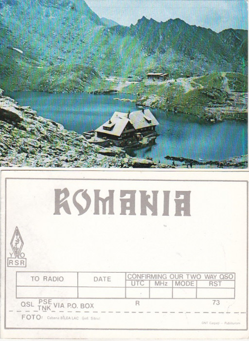 bnk cp Pentru radioamatori - Lot 50 CP QSL Romania necirculate