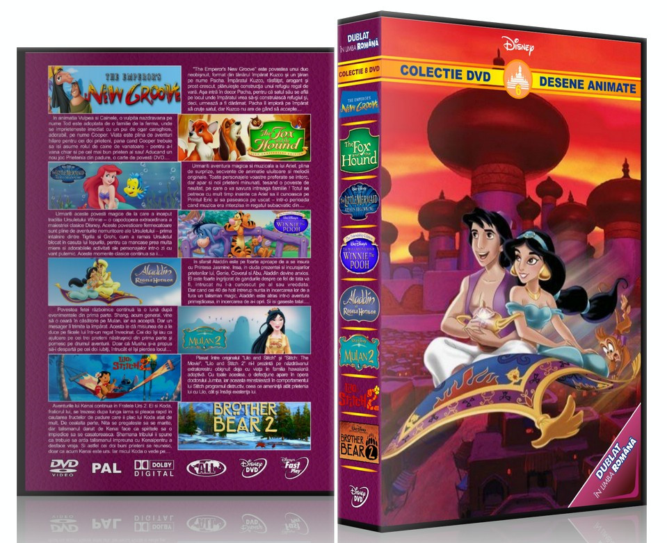 Oh dear Extreme poverty hostess Colectie Desene Animate Disney vol.6 - 8 DVD dublate in limba romana, disney  pictures | Okazii.ro