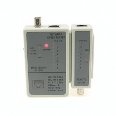 Network Cable Tester Lan RJ45, UTP, FTP, BNC foto