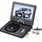 PNI DVD Player portabil PNI NS969, 9.5 inch, Tuner TV, Radio, USB, card SD