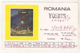 Bnk cp Romania CP QSL 1971 - Hotel Intercontinental, Circulata, Printata