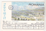 Bnk cp Romania CP QSL 1980 - YODX Club, Circulata, Printata