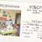 bnk cp Romania CP QSL 1982
