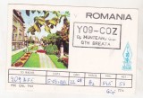 Bnk cp Romania CP QSL 1981 - QTH Breaza, Circulata, Printata