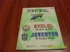program Otelul Galati - Juventus foto