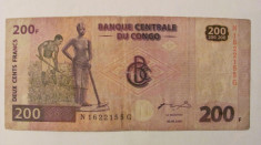 CY - 200 francs (franci) 2000 Congo foto