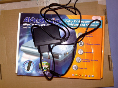 Alimentator tuner AVERMEDIA AVERTV BoxW7 foto