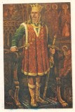 % carte postala (ilustrata)-PORTRETUL LUI STEFAN CEL MARE