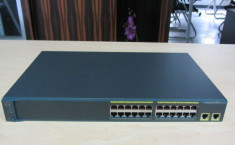Cisco Catalyst 2960 24 10/100 + 2 1000BT LAN Base, Impecabil foto