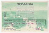 Bnk cp Romania CP QSL 1980, Circulata, Printata