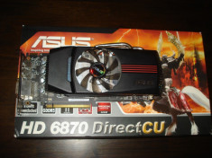 Placa video Asus HD 6870 OC Directcu memorie ram 1GB DDR5 256 biti pci-e 2.0 foto