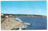 % carte postala (ilustrata)-TULCEA-Faleza si portul