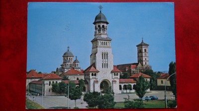 Vedere/ Carte postala - Alba Iulia - Catedrala Ortodoxa foto