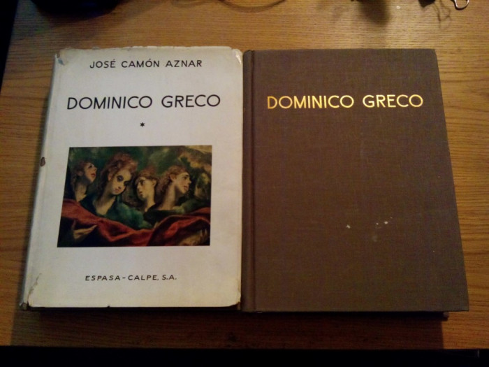 DOMINICO GRECO * 2 vol. - Jose Camon Aznar - Madrid, 1970, 1466 p.