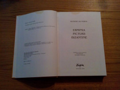 ERMINIA PICTURII BIZANTINE - Dionisie din Furna - 2000, 343 p. foto